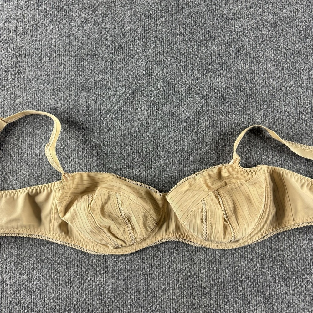 Freya Balconette Bra Womens 38D Beige Lace Unpadded Underwire AA5033SAD Everyday